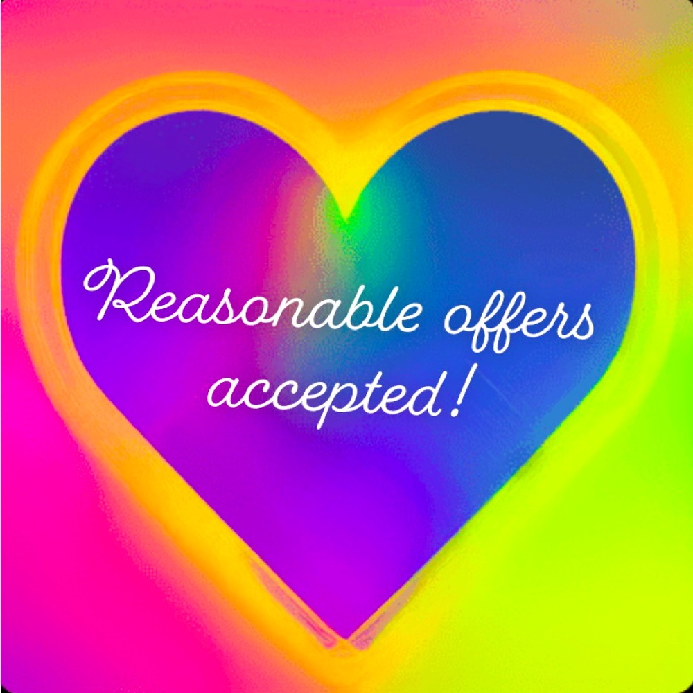 Reasonable offers accepted!